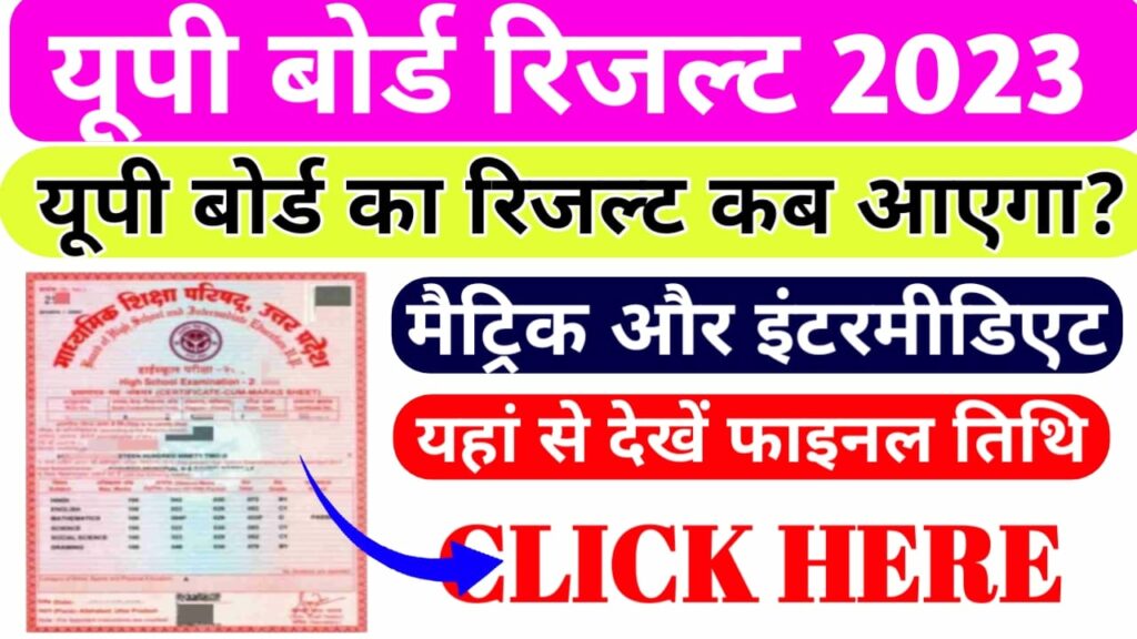 UP Board Result 2023