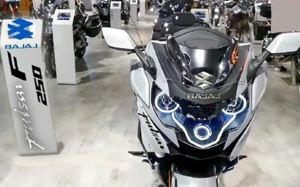Bajaj Pulsar Electric Bike Front Look
