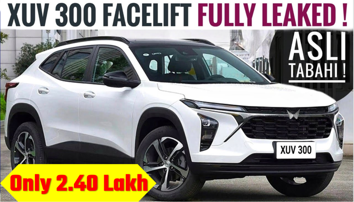 Mahindra XUV Facelift 300